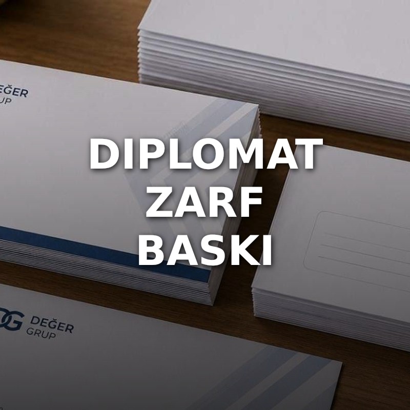 Diplomat Zarf Baskı