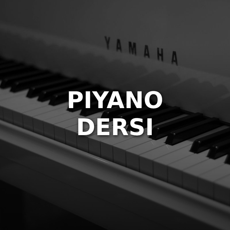 Piyano Dersi