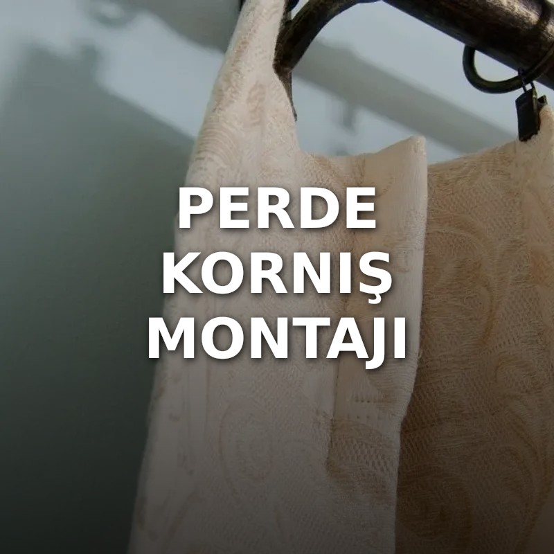 Perde Korniş Montajı